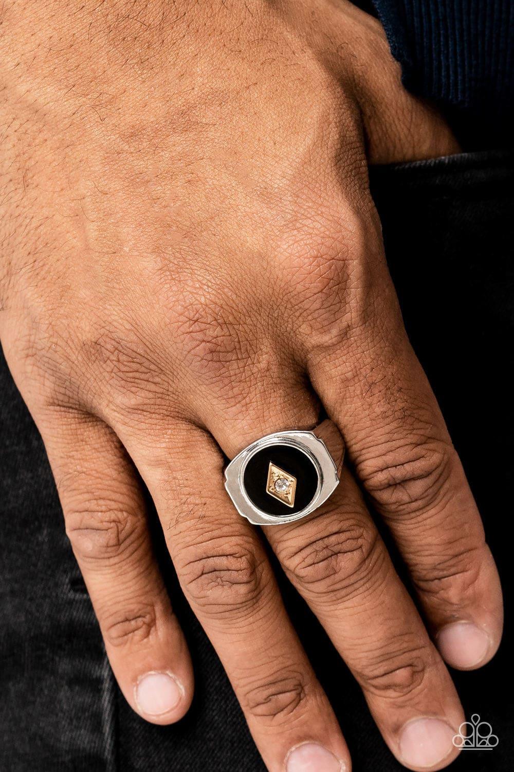 Paparazzi Jewelry Alumni Black Men's Ring Bling By Jessiek