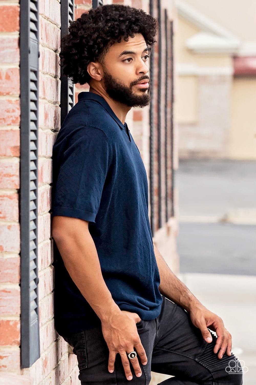 Paparazzi Accessories - Alumni - Black Men's Ring - Bling by JessieK