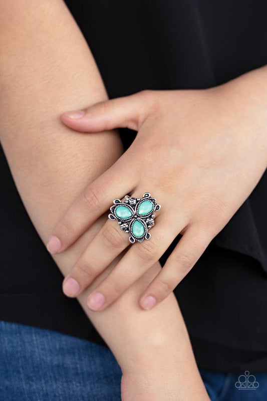 Paparazzi Accessories - Ambrosial Garden - Green Ring - Bling by JessieK