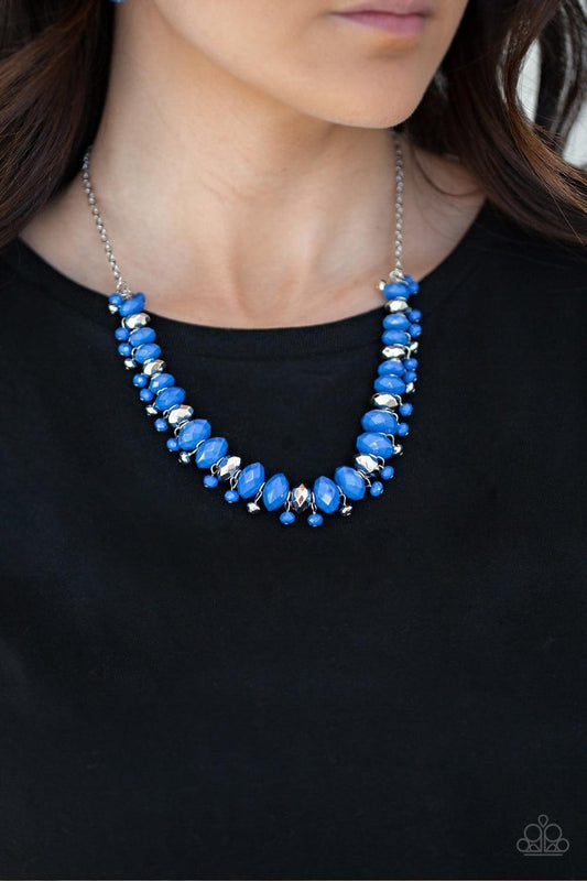 Paparazzi Accessories - Brags To Riches - Blue Necklace - Bling by JessieK