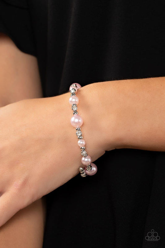 Paparazzi Accessories - Chicly Celebrity - Pink Bracelet - Bling by JessieK