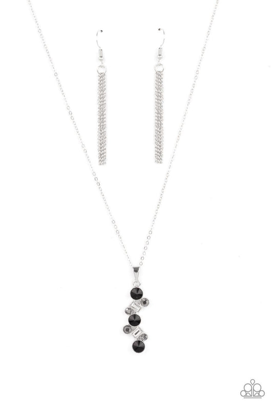 Paparazzi Accessories - Classically Clustered - Black Necklace - Bling by JessieK