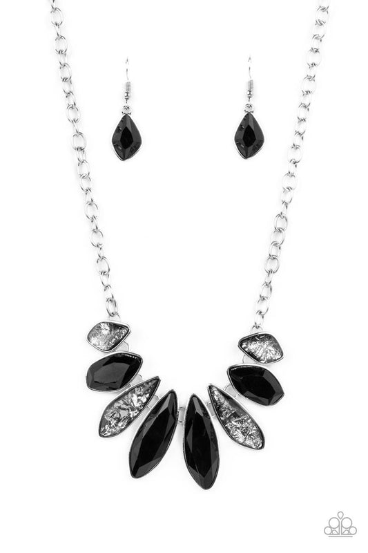 Paparazzi Accessories - Crystallized Couture - Black Necklace - Bling by JessieK