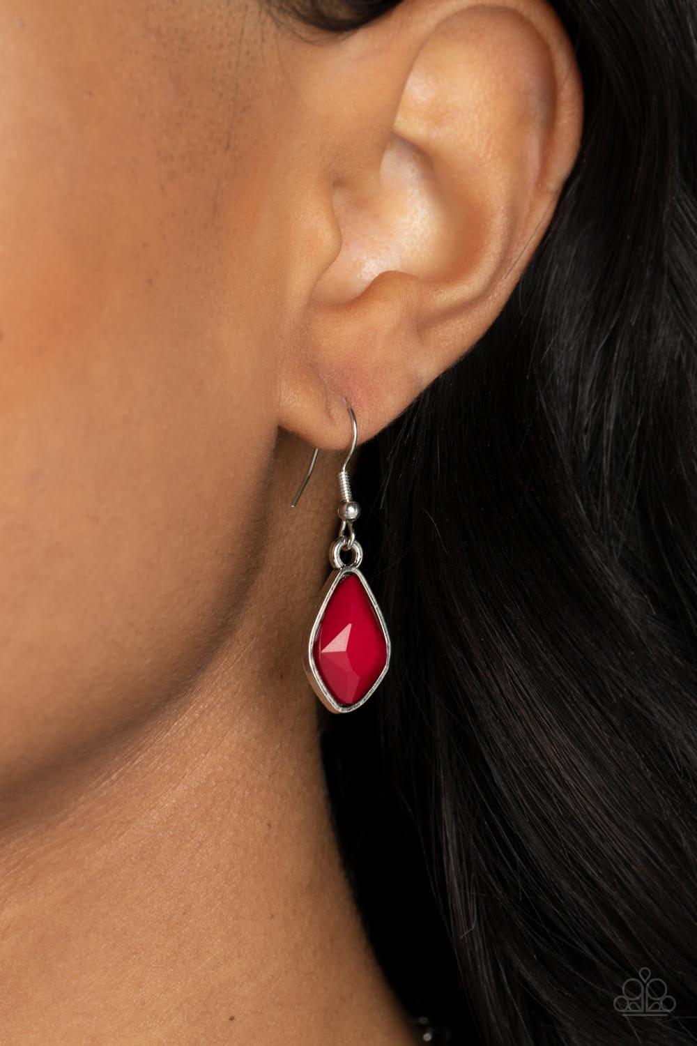 Paparazzi Accessories - Crystallized Couture - Red Necklace - Bling by JessieK