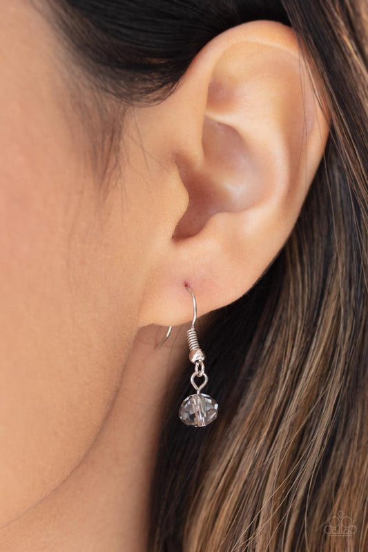 Paparazzi Accessories - Distracted By Dazzle - Silver Necklace - Bling by JessieK