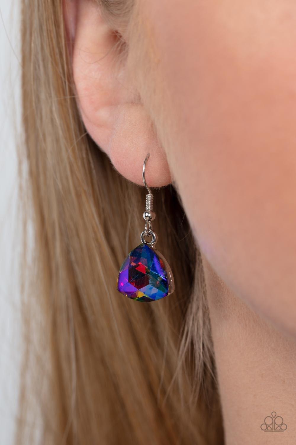 Paparazzi Accessories - Dreamy Drama - Blue Necklace - Bling by JessieK