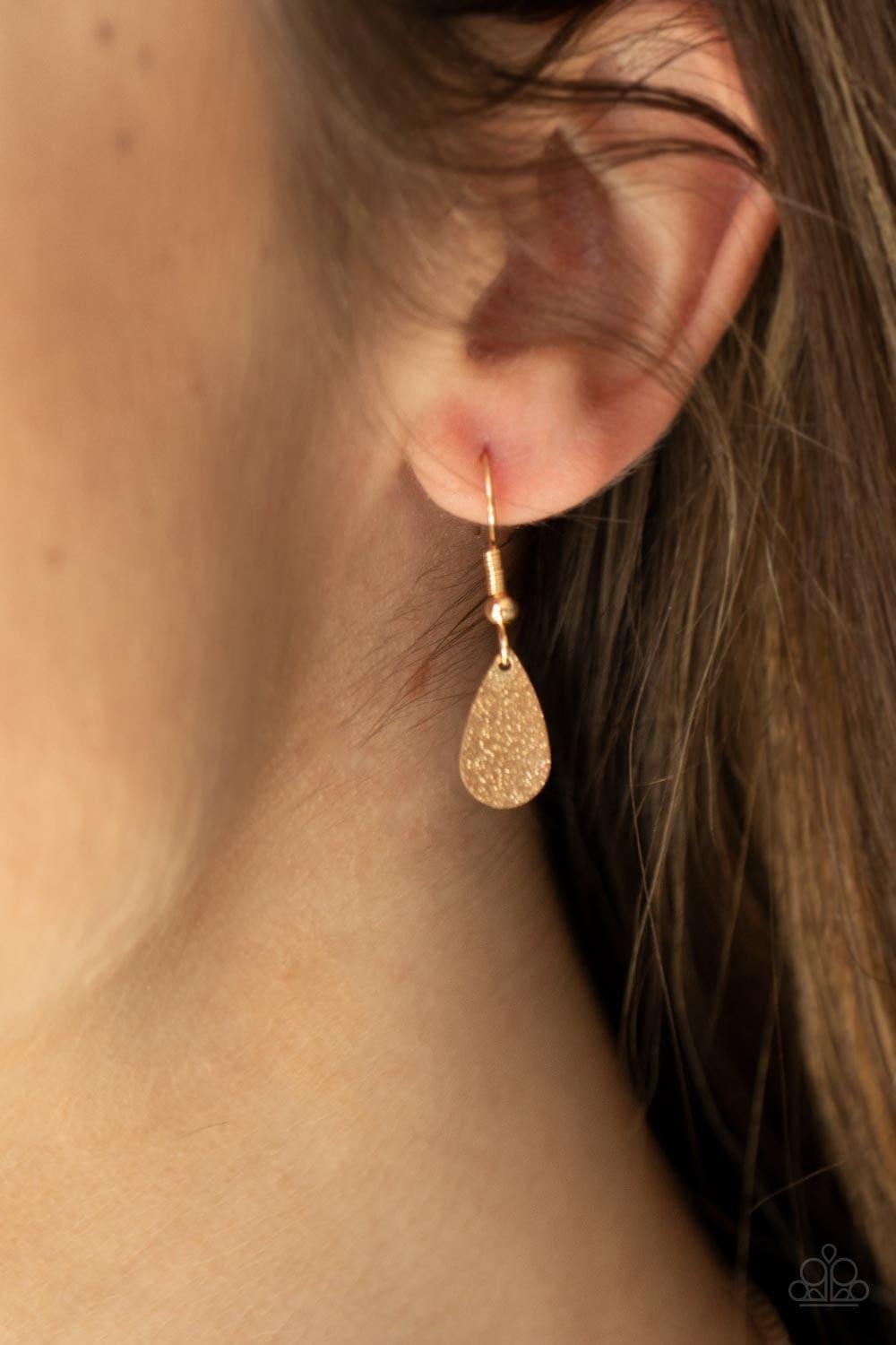 Paparazzi Accessories - Eastern Chime Zone - Gold Necklace - Bling by JessieK