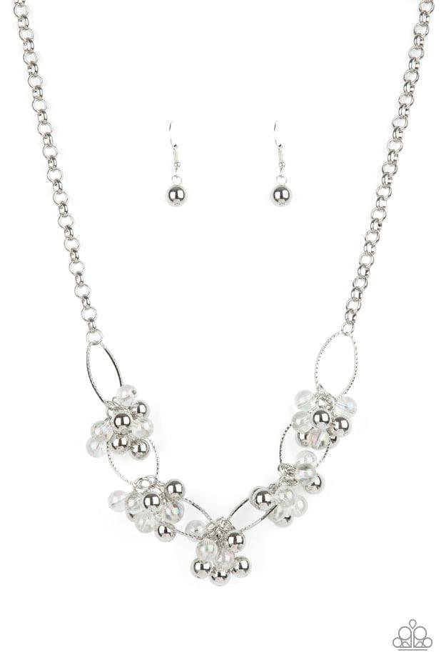 Paparazzi Accessories - Effervescent Ensemble - Silver Necklace - Bling by JessieK