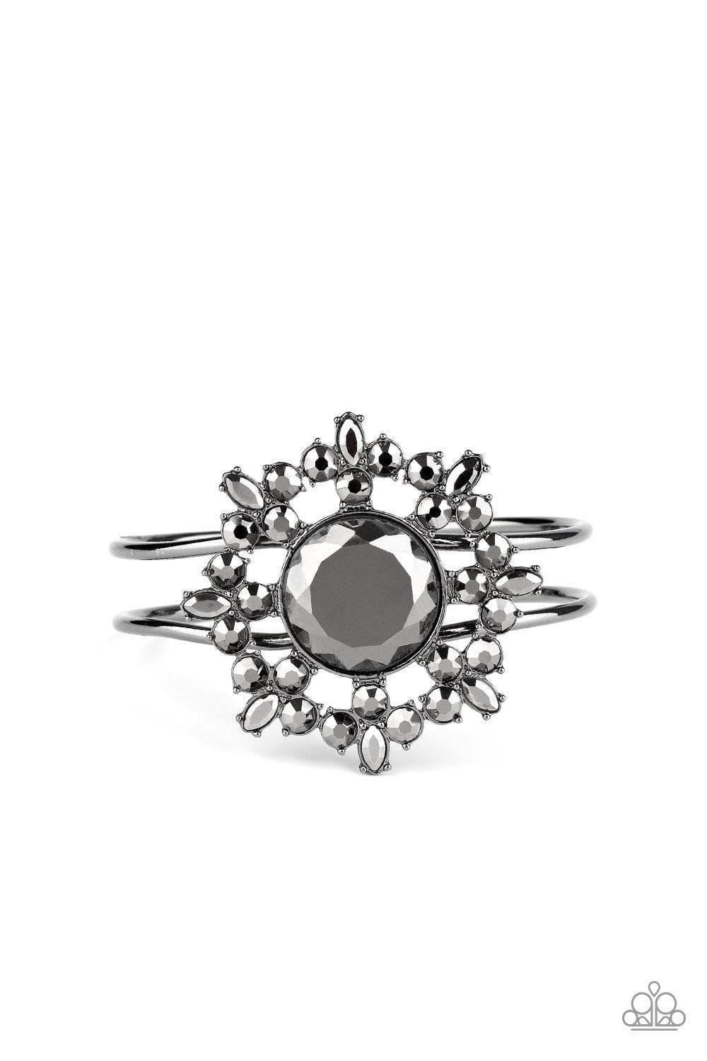 Paparazzi Accessories - Elaborate Elegance - Black Bracelet - Bling by JessieK