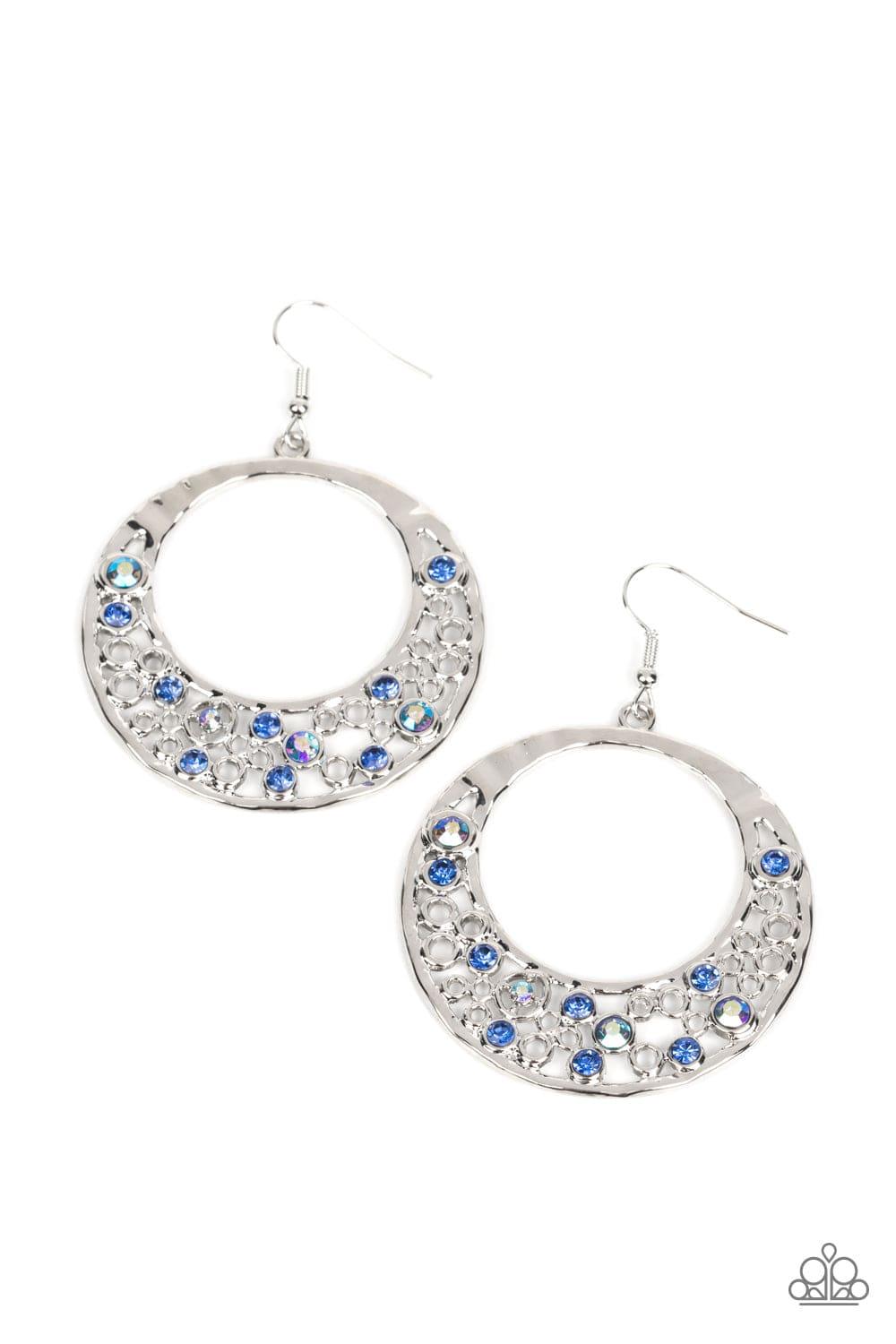 Paparazzi Accessories - Enchanted Effervescence - Blue Earrings - Bling by JessieK