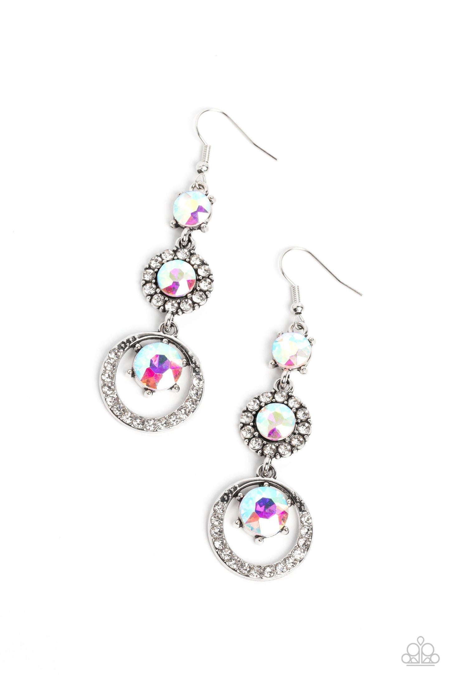 Paparazzi Accessories - Enchanting Effulgence - Multicolor Earrings - Bling by JessieK