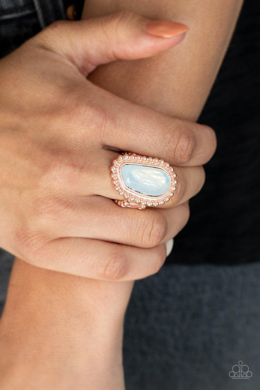 Paparazzi Accessories - For Ethereal! - Rose Gold Ring - Bling by JessieK