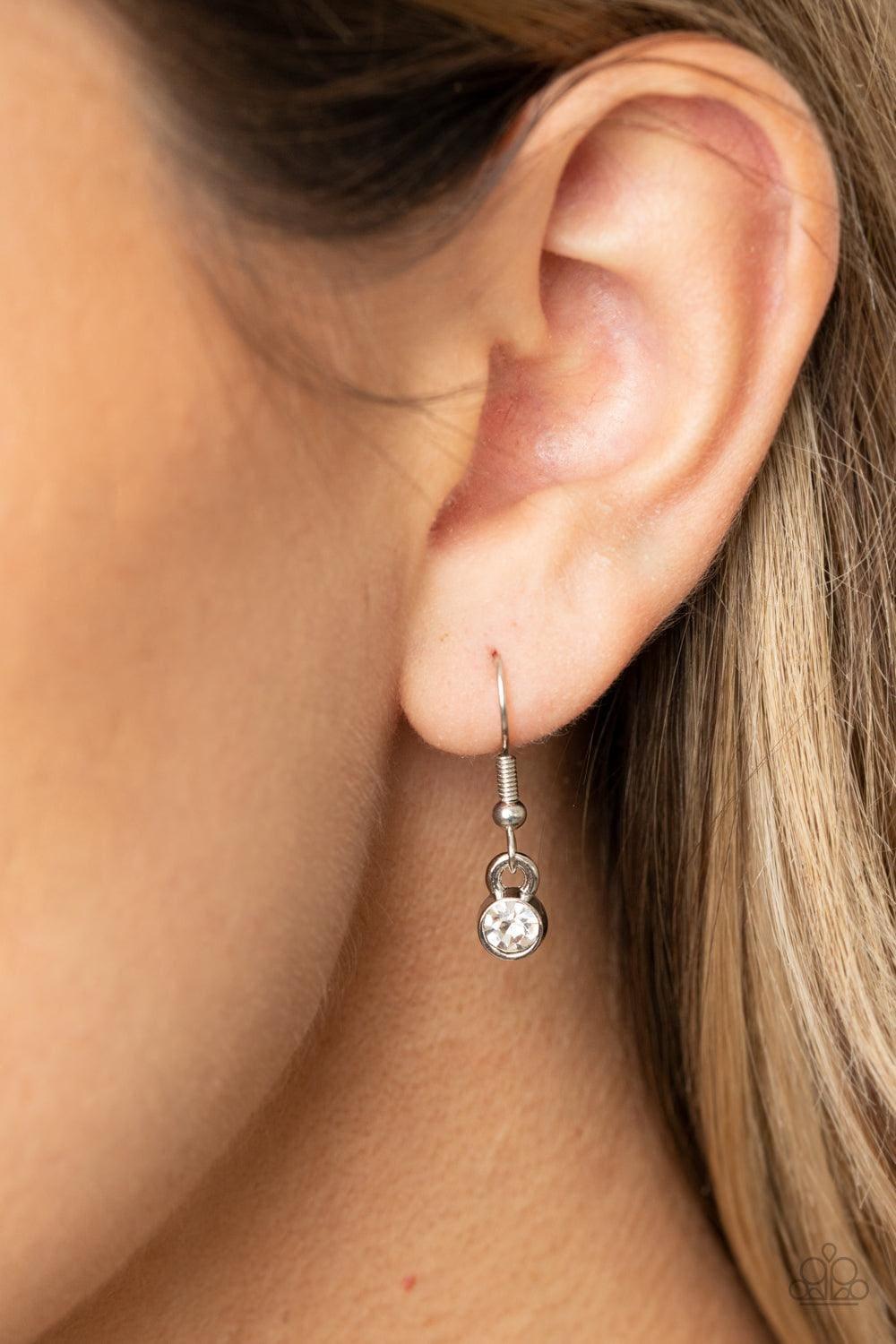 Paparazzi Accessories - Frozen In Timeless - Pink Necklace - Bling by JessieK