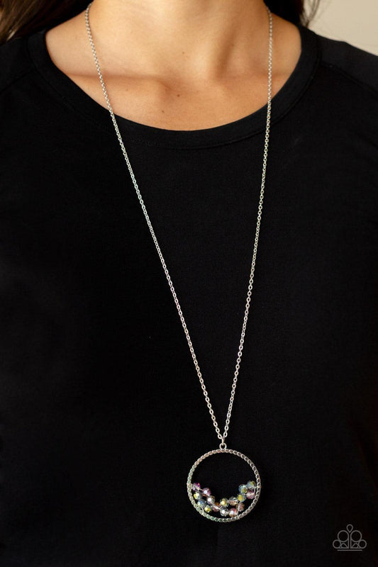 Paparazzi Accessories - Galactic Glow - Multicolor Necklace - Bling by JessieK