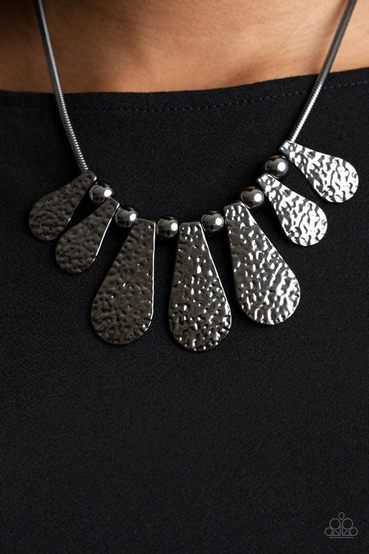 Paparazzi Accessories - Gallery Goddess - Black Necklace - Bling by JessieK