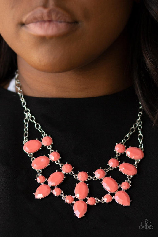 Paparazzi Accessories - Goddess Glow - Coral Necklace - Bling by JessieK
