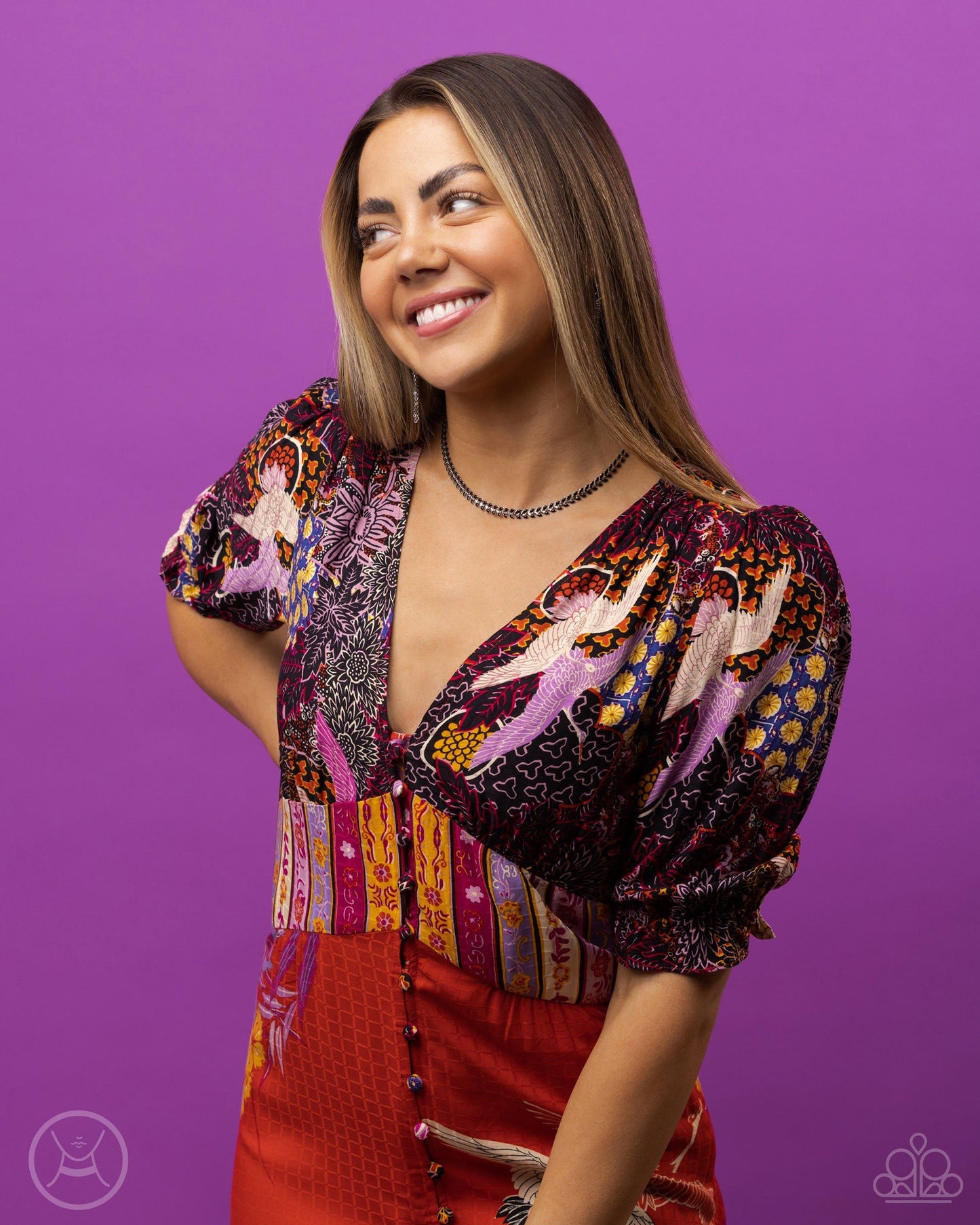 Paparazzi Accessories - Grecian Grace - Black Choker Necklace - Bling by JessieK