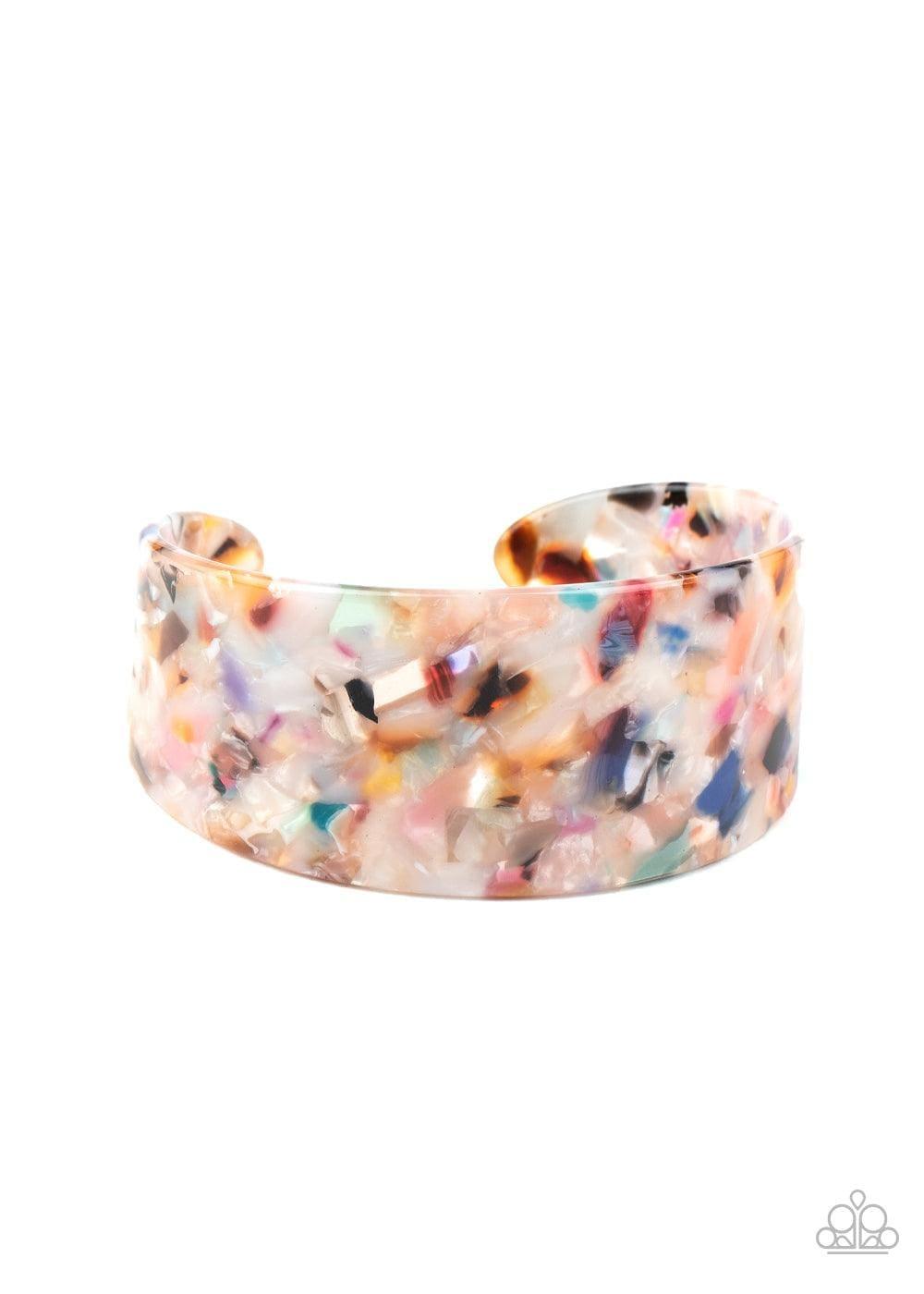 Paparazzi Accessories - Haute Under The Collar - Multicolor Bracelet - Bling by JessieK