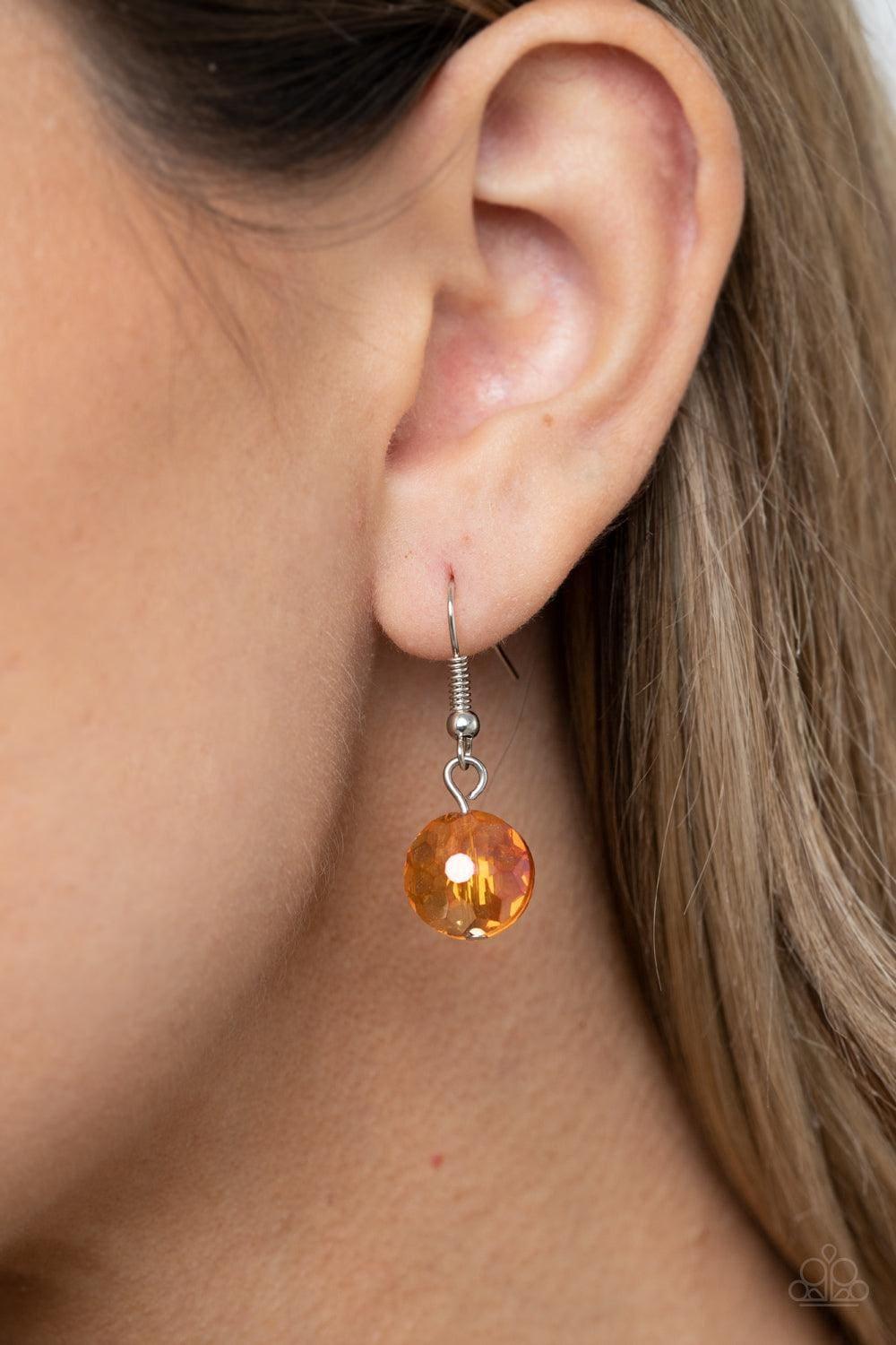 Paparazzi Accessories - High Fashion Fashionista - Orange Necklace - Bling by JessieK