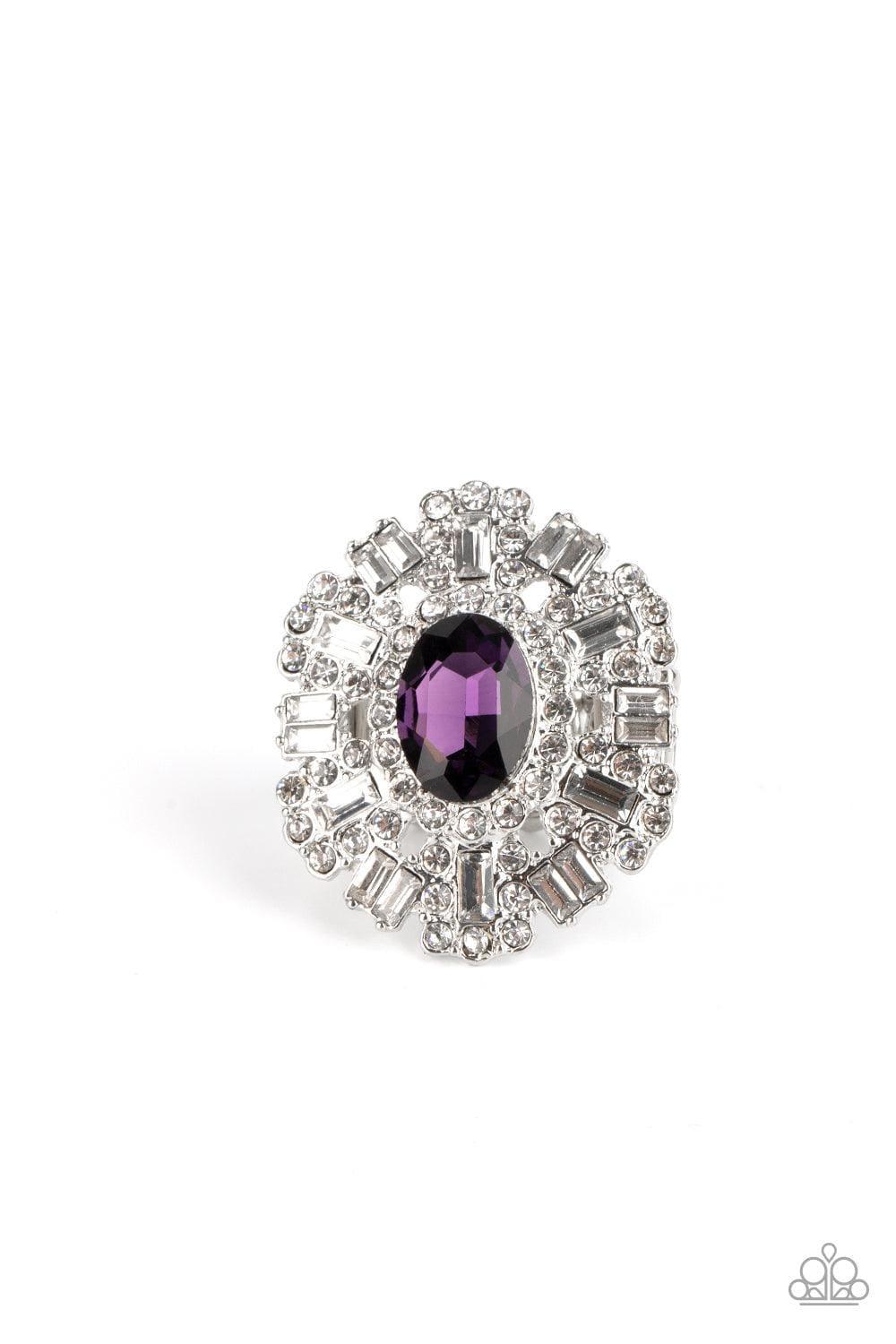 Paparazzi Accessories - Iceberg Ahead – Purple Ring - Bling by JessieK