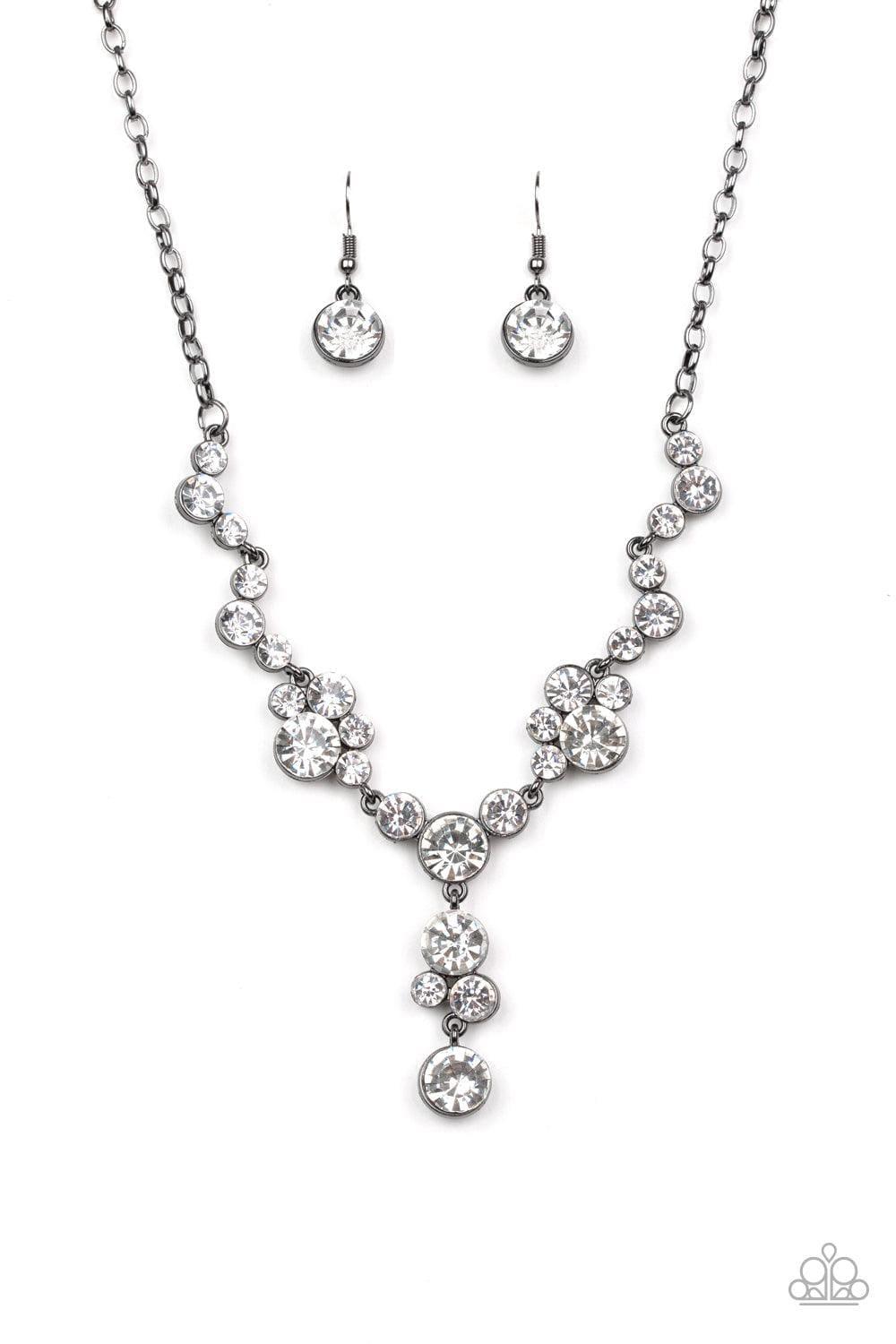Paparazzi Accessories - Inner Light - Black Necklace - Bling by JessieK