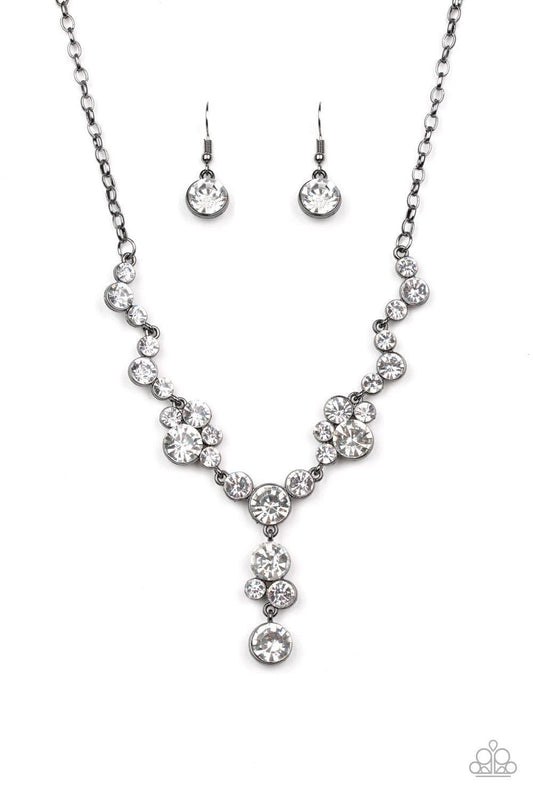 Paparazzi Accessories - Inner Light - Black Necklace - Bling by JessieK