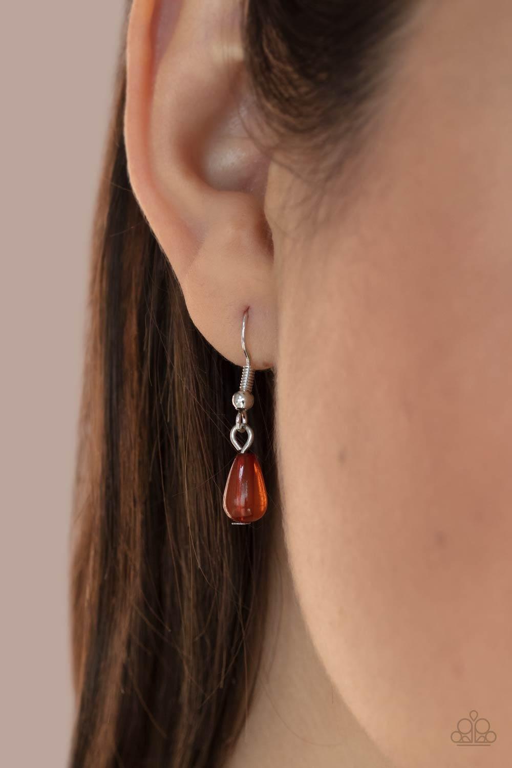 Paparazzi Accessories - Majestically Mystic - Brown Necklace - Bling by JessieK