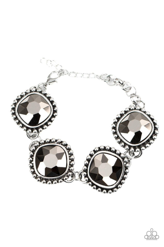 Paparazzi Accessories - Megawatt - Silver Bracelet - Bling by JessieK