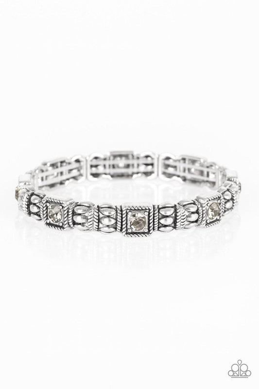 Paparazzi Accessories - Metro Marvelous - Silver Bracelet - Bling by JessieK