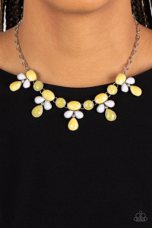 Paparazzi Accessories - Midsummer Meadow - Yellow Necklace - Bling by JessieK