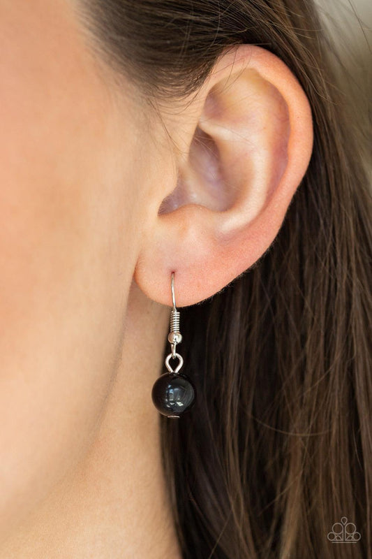 Paparazzi Accessories - Miss Pop-you-larity - Black Necklace - Bling by JessieK