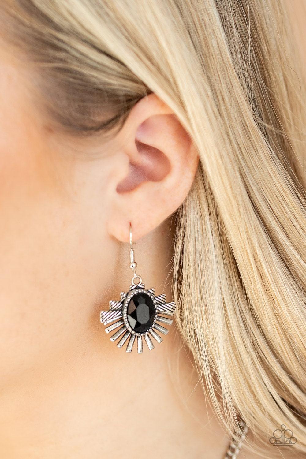Paparazzi Accessories - Miss You-niverse - Black Necklace - Bling by JessieK