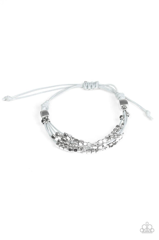 Paparazzi Accessories - Modern Minimalism - Silver Urban Bracelet - Bling by JessieK