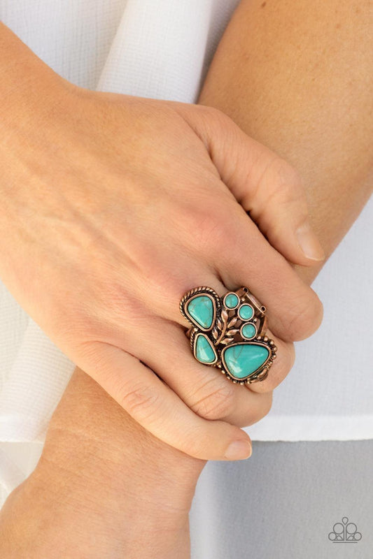Paparazzi Accessories - Mystical Mesa - Copper Ring - Bling by JessieK