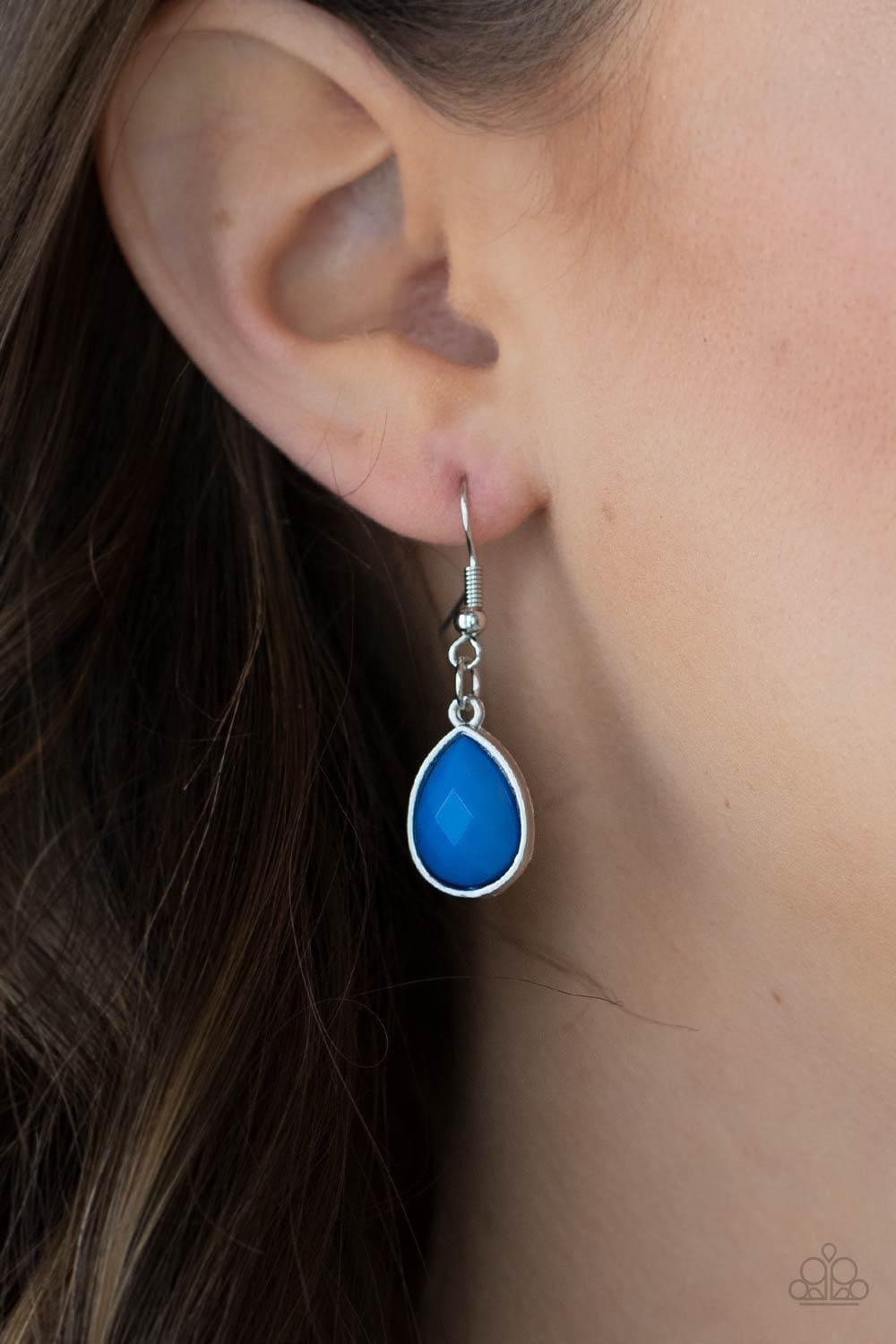 Paparazzi Accessories - Mystical Mirage - Blue Necklace - Bling by JessieK