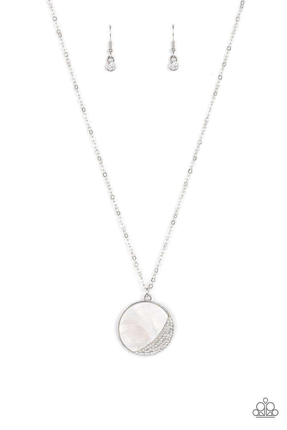 Paparazzi Accessories - Oceanic Eclipse - Silver Necklace - Bling by JessieK