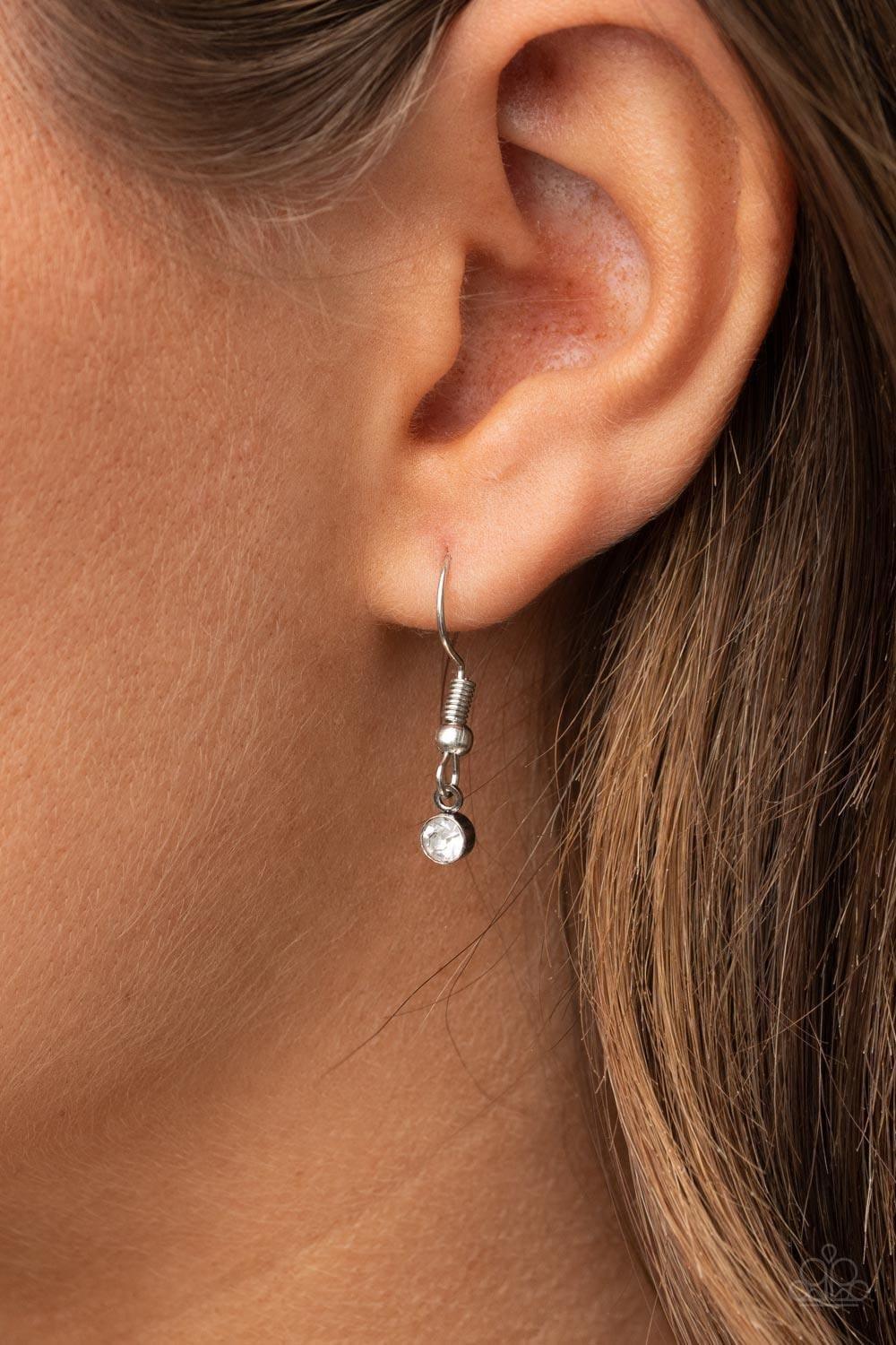 Paparazzi Accessories - Ode To Mom - White Necklace - Bling by JessieK