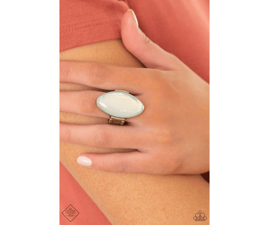 Paparazzi Accessories - Opal Odyssey - Brass Ring - Bling by JessieK