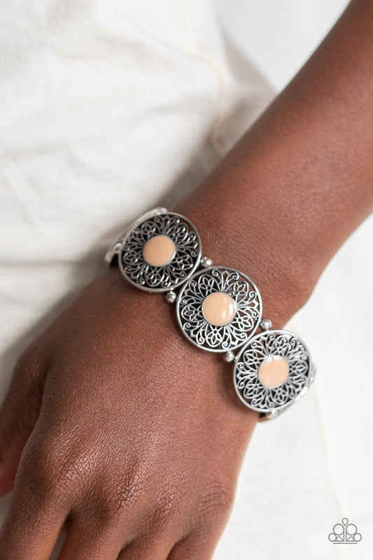 Paparazzi Accessories - Painted Garden - Brown Bracelet - Bling by JessieK