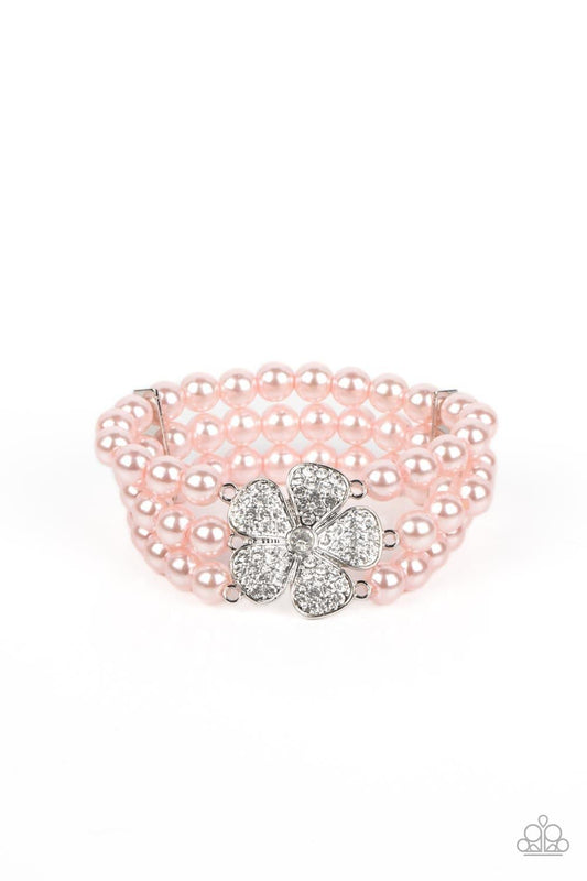 Paparazzi Accessories - Park Avenue Orchard - Pink Bracelet - Bling by JessieK