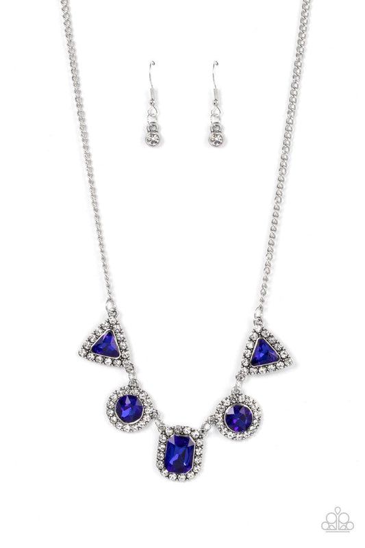 Paparazzi Accessories - Posh Party Avenue - Blue Necklace - Bling by JessieK