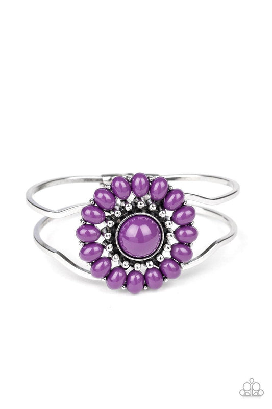 Paparazzi Accessories - Posy Pop - Purple Bracelet - Bling by JessieK