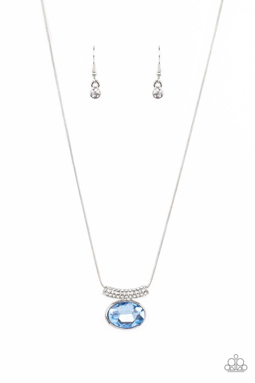 Paparazzi Accessories - Pristinely Prestigious - Blue Necklace - Bling by JessieK