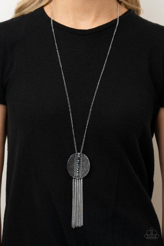 Paparazzi Accessories - Radical Refinery - Blue Necklace - Bling by JessieK