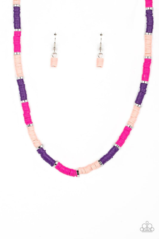 Paparazzi Accessories - Rainbow Road - Pink Necklace - Bling by JessieK