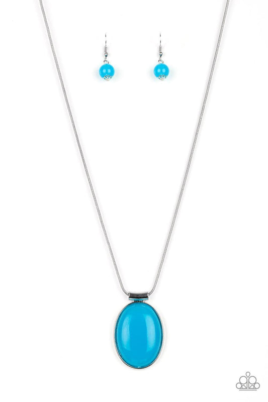 Paparazzi Accessories - Rising Stardom - Blue Necklace - Bling by JessieK