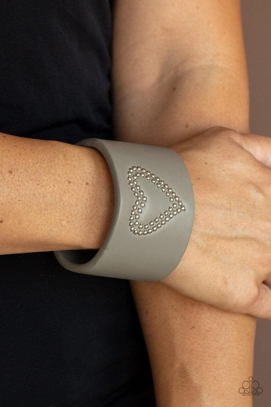 Paparazzi Accessories - Rodeo Romance - Silver Bracelet - Bling by JessieK