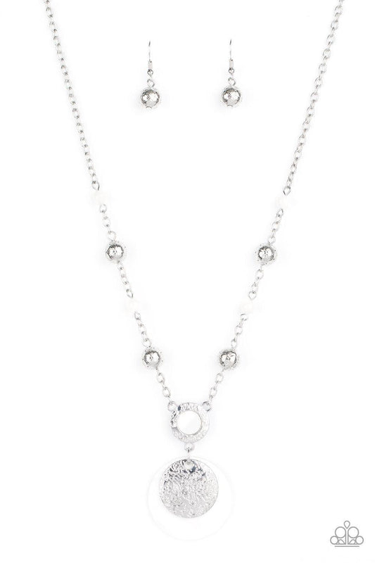 Paparazzi Accessories - Sea The Sights - White Necklace - Bling by JessieK