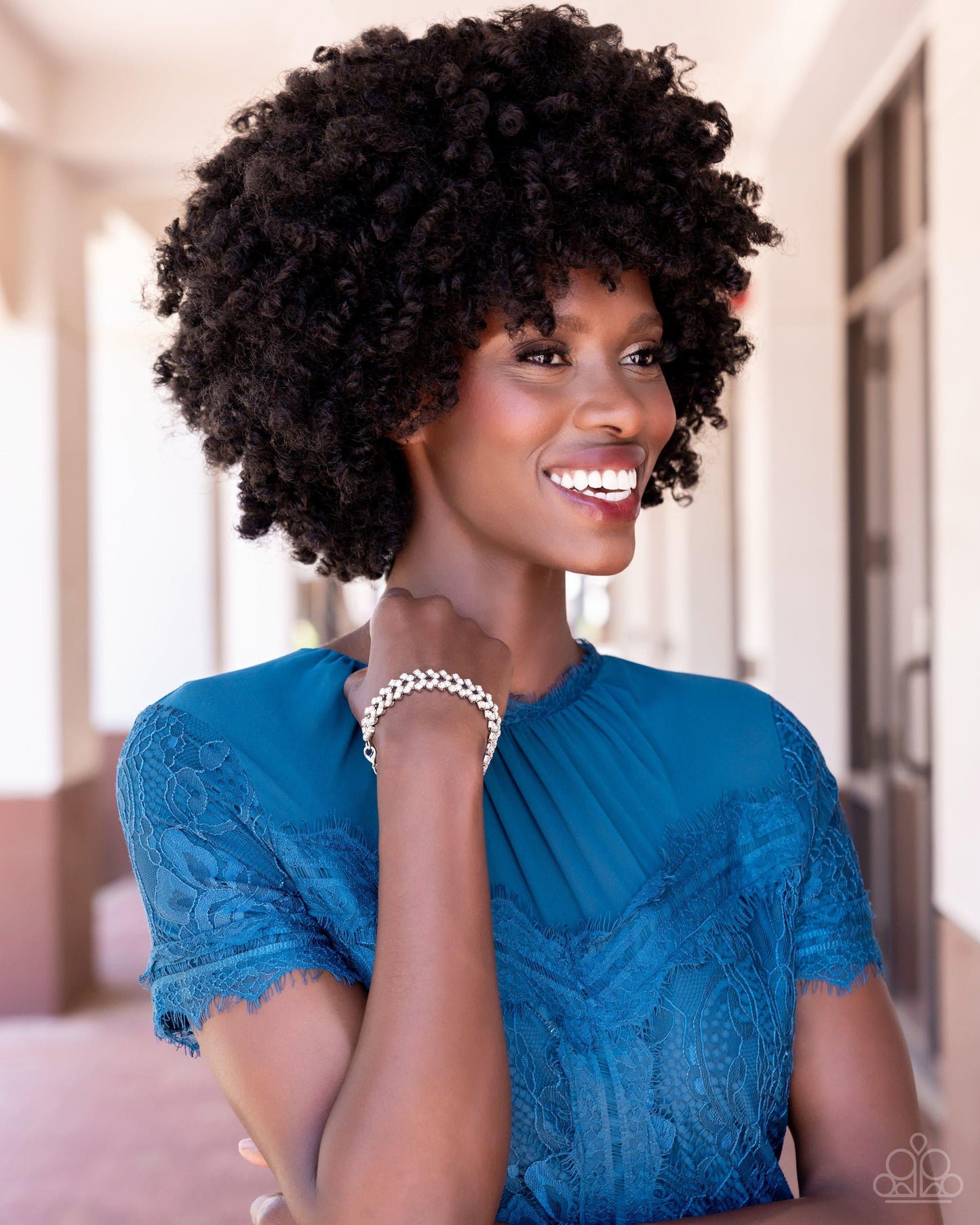 Paparazzi Accessories - Seize The Sizzle - White Bracelet - Bling by JessieK