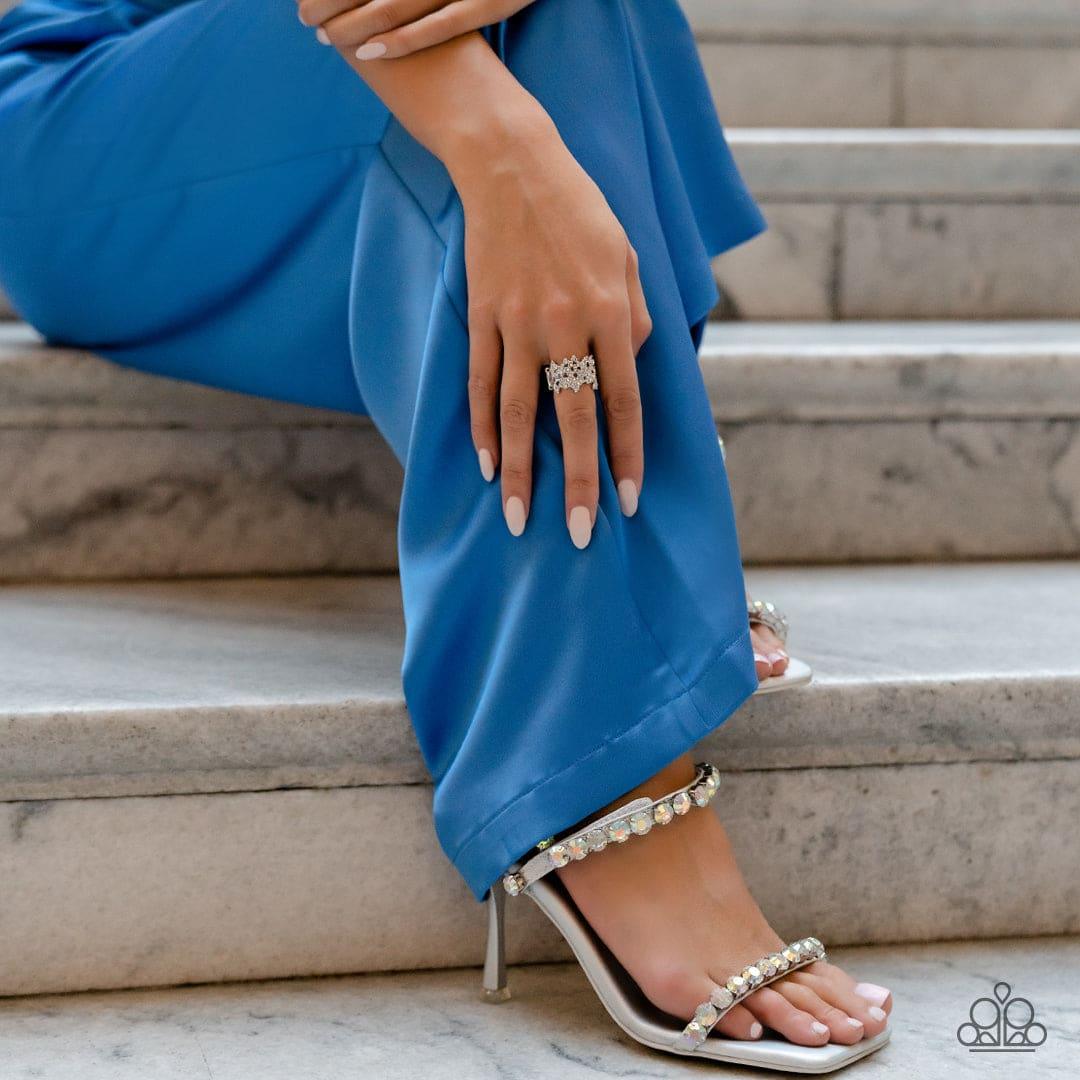 Paparazzi Accessories - Sizzling Shimmer - Multicolor Ring - Bling by JessieK